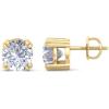 imageMartha Stewart Lab Grown Diamond Stud Earrings in 14 Karat Gold Lab Grown Diamond Earrings for Womenyellowgold