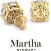 imageMartha Stewart Lab Grown Diamond Stud Earrings in 14 Karat Gold Lab Grown Diamond Earrings for Womenyellowgold