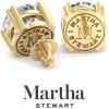 imageMartha Stewart Lab Grown Diamond Stud Earrings in 14 Karat Gold Lab Grown Diamond Earrings for Womenyellowgold