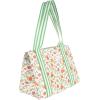imageMartha Stewart Large Lunch Bag Insulated Lunch Box for Women Small WaterResistant with Comfortable Carry Straps Small Cooler Measures 14quot x 8quot x 10quot Floral Cloud Dancer