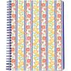 imageMartha Stewart Mini Spiral Notebook 7quotx9quot Journaling Notebook with 160 Lined Pages and Perforated TearOuts Convenient Interior Pocket for Notes Floral Stripe