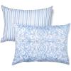 imageMartha Stewart Natalie King Size Duvet 3 Piece Set1 Duvet Cover 2 Pillow Shams Crinkle Velvet Texture Soft ampamp Royal Machine Wash 104quotx92quot with Button Closure ChampagneBlue