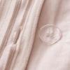 imageMartha Stewart Natalie King Size Duvet 3 Piece Set1 Duvet Cover 2 Pillow Shams Crinkle Velvet Texture Soft ampamp Royal Machine Wash 104quotx92quot with Button Closure ChampagneBlush