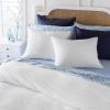 imageMartha Stewart Natalie King Size Duvet 3 Piece Set1 Duvet Cover 2 Pillow Shams Crinkle Velvet Texture Soft ampamp Royal Machine Wash 104quotx92quot with Button Closure ChampagneSolid White