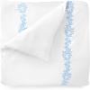 imageMartha Stewart Natalie King Size Duvet 3 Piece Set1 Duvet Cover 2 Pillow Shams Crinkle Velvet Texture Soft ampamp Royal Machine Wash 104quotx92quot with Button Closure ChampagneSoft Blue