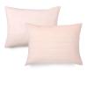 imageMartha Stewart Natalie King Size Duvet 3 Piece Set1 Duvet Cover 2 Pillow Shams Crinkle Velvet Texture Soft ampamp Royal Machine Wash 104quotx92quot with Button Closure ChampagneBlush