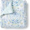 imageMartha Stewart Natalie King Size Duvet 3 Piece Set1 Duvet Cover 2 Pillow Shams Crinkle Velvet Texture Soft ampamp Royal Machine Wash 104quotx92quot with Button Closure ChampagneAqua