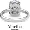 imageMartha Stewart Oval Shape Lab Grown Diamond Solitaire Ring Diamond Engagement Ring in 14 Karat Goldwhitegold