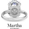 imageMartha Stewart Oval Shape Lab Grown Diamond Solitaire Ring Diamond Engagement Ring in 14 Karat Goldwhitegold