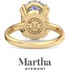 imageMartha Stewart Oval Shape Lab Grown Diamond Solitaire Ring Diamond Engagement Ring in 14 Karat Goldyellowgold