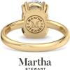 imageMartha Stewart Oval Shape Lab Grown Diamond Solitaire Ring Diamond Engagement Ring in 14 Karat Goldyellowgold