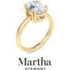 imageMartha Stewart Oval Shape Lab Grown Diamond Solitaire Ring Diamond Engagement Ring in 14 Karat Goldyellowgold