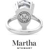 imageMartha Stewart Pear Shape Lab Grown Diamond Solitaire Ring Diamond Engagement Ring in 14 Karat Goldwhitegold