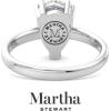imageMartha Stewart Pear Shape Lab Grown Diamond Solitaire Ring Diamond Engagement Ring in 14 Karat Goldwhitegold