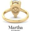 imageMartha Stewart Pear Shape Lab Grown Diamond Solitaire Ring Diamond Engagement Ring in 14 Karat Goldyellowgold