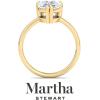 imageMartha Stewart Pear Shape Lab Grown Diamond Solitaire Ring Diamond Engagement Ring in 14 Karat Goldyellowgold