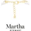 imageMartha Stewart Pearl and Crystal Necklace In Gold 24 Inches For Women