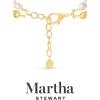 imageMartha Stewart Pearl and Curb Chain Necklace In Gold 24 Inches For Women