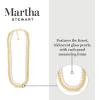 imageMartha Stewart Pearl and Curb Chain Necklace In Gold 24 Inches For Women