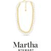imageMartha Stewart Pearl and Gold Ball Necklace In Gold For Women