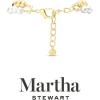 imageMartha Stewart Pearl and Gold Ball Necklace In Gold For Women
