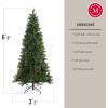 imageMartha Stewart Pinecone and Berry PreLit Artificial Christmas Tree Clear LightsClear White Lights