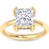 imageMartha Stewart Princess Cut Shape Lab Grown Diamond Solitaire Ring Diamond Engagement Ring in 14 Karat Goldyellowgold