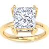 imageMartha Stewart Princess Cut Shape Lab Grown Diamond Solitaire Ring Diamond Engagement Ring in 14 Karat Goldyellowgold