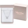 imageMartha Stewart Round Shape Lab Grown Diamond Solitaire Necklace In 14 Karat Goldwhitegold