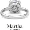 imageMartha Stewart Round Shape Lab Grown Diamond Solitaire Ring Diamond Engagement Ring in 14 Karat Gold For Womenwhitegold