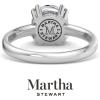 imageMartha Stewart Round Shape Lab Grown Diamond Solitaire Ring Diamond Engagement Ring in 14 Karat Gold For Womenwhitegold