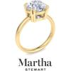 imageMartha Stewart Round Shape Lab Grown Diamond Solitaire Ring Diamond Engagement Ring in 14 Karat Gold For Womenyellowgold
