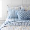 imageMartha Stewart Ruth Ditsy Floral 300TC 100 Cotton Percale Sheet Set BlueWhite 4 Piece  1 Flat Sheet 1 Fitted Sheet 2 Std Pillowcases Breathable Cotton Printed Bed Sheets Queen SizeQueen