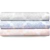 imageMartha Stewart Ruth Ditsy Floral 300TC 100 Cotton Percale Sheet Set BlueWhite 4 Piece  1 Flat Sheet 1 Fitted Sheet 2 Std Pillowcases Breathable Cotton Printed Bed Sheets Queen SizeQueen