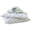 imageMartha Stewart Ruth Ditsy Floral 300TC 100 Cotton Percale Sheet Set BlueWhite 4 Piece  1 Flat Sheet 1 Fitted Sheet 2 Std Pillowcases Breathable Cotton Printed Bed Sheets Queen SizeQueen
