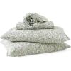 imageMartha Stewart Ruth Ditsy Floral 300TC 100 Cotton Percale Sheet Set BlueWhite 4 Piece  1 Flat Sheet 1 Fitted Sheet 2 Std Pillowcases Breathable Cotton Printed Bed Sheets Queen SizeQueen