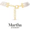 imageMartha Stewart Three Strand Pearl Necklace In Gold For Women