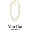 imageMartha Stewart Three Strand Pearl and Ball Necklace In Gold For Women