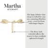 imageMartha Stewart Three Twisted Strand Pearl and Chain Necklace In Gold Long For Women