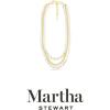 imageMartha Stewart Traditional Three Strand Pearl and Ball Necklace In Gold For Women