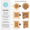 imageMartha Stewart Wavy Wood Frame Set 5 pcs