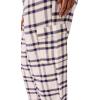 imageMartha Stewart Womens Utility Flannel Pajama Set  2Piece Notch Collar Long Sleeve Sleepwear Soft ampamp Cozy ComfortEgret