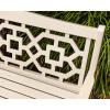 imageMartha Stewart by POLYWOOD Chinoiserie 48 Garden Bench in WhiteWhite