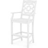 imageMartha Stewart by POLYWOOD Chinoiserie 9Piece Square Bar Set with Trestle Legs SandWhite