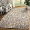 imageMartha Stewart x SAFAVIEH Area Rug Collection  23quot x 8 Runner Malted Handmade Wool Ideal for Living Room Bedroom Foyer Hallway MSR4542ADriftwoodGrey