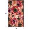 imageMartha Stewart x SAFAVIEH Area Rug Collection  3 x 5 Red Handmade Wool Ideal for Living Room Bedroom Foyer Accent Space MSR4872ARed
