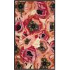 imageMartha Stewart x SAFAVIEH Area Rug Collection  3 x 5 Red Handmade Wool Ideal for Living Room Bedroom Foyer Accent Space MSR4872ARed