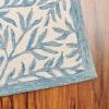 imageMartha Stewart x SAFAVIEH Area Rug Collection  5 x 8 Green Handmade Wool Ideal for Living Room Bedroom Office Dining Space MSR3527YIvoryBlue