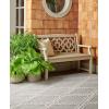 imageMartha Stewart x SAFAVIEH Outdoor Area Rug Collection  8 x 10 Grey ampamp Light Grey Weather Resistant ampamp Washable Ideal for Patio Backyard Mudroom Deck Dining Space MSRO226FGreyLight Grey