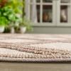 imageMartha Stewart x SAFAVIEH Outdoor Area Rug Collection  8 x 10 Grey ampamp Light Grey Weather Resistant ampamp Washable Ideal for Patio Backyard Mudroom Deck Dining Space MSRO226FBeigeBrown